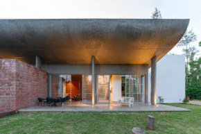 SaffronStays Cafella- A 3-BDR elliptical-roof villa in Chikmagalur